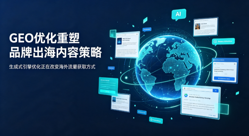 卢龙县AI 时代 GEO 兴起，品牌出海内容策略迎来重大调整
